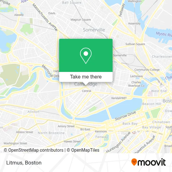 Litmus map