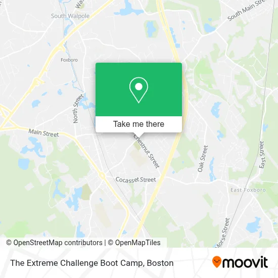 The Extreme Challenge Boot Camp map