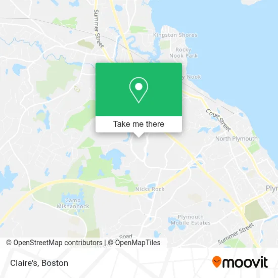 Claire's map
