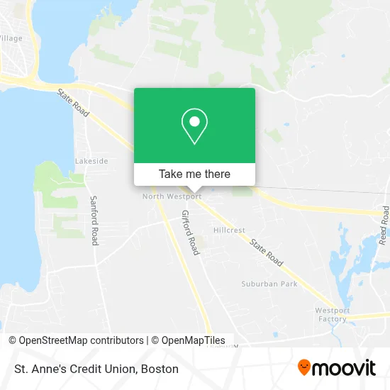 St. Anne's Credit Union map