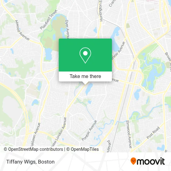 Tiffany Wigs map