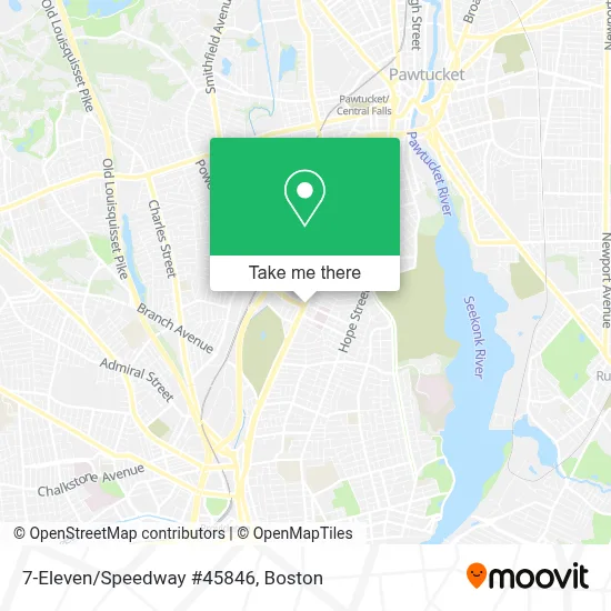 7-Eleven/Speedway #45846 map
