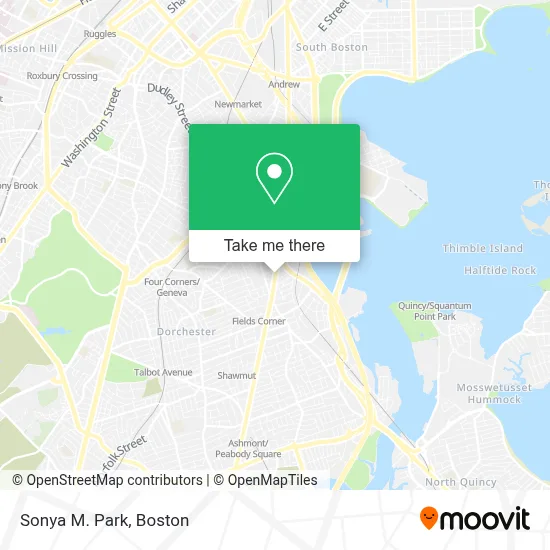 Sonya M. Park map