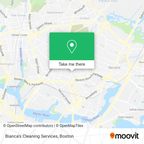 Bianca's Cleaning Services map