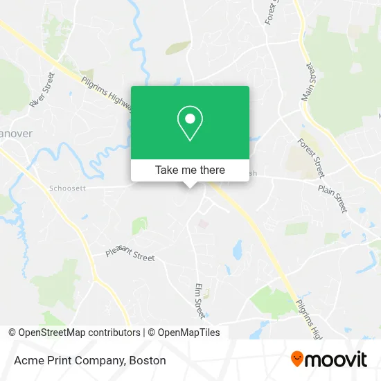 Acme Print Company map