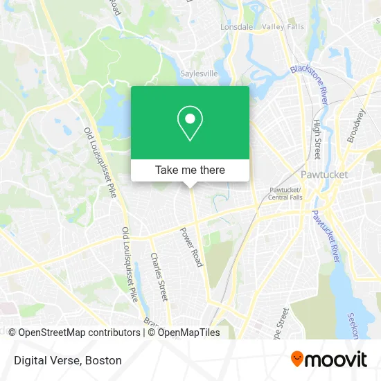 Digital Verse map