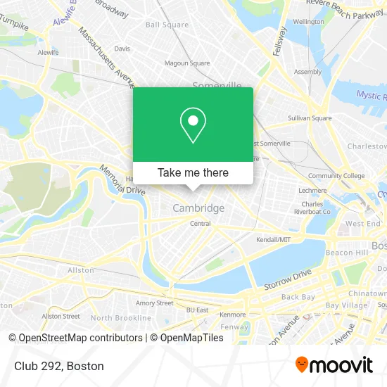 Club 292 map