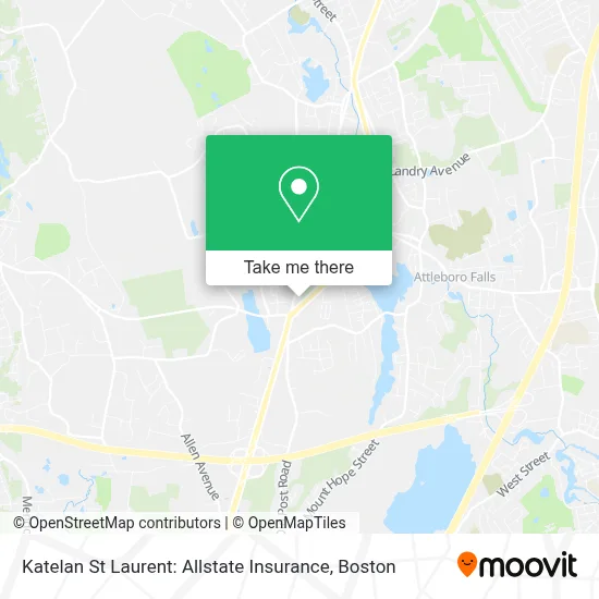 Katelan St Laurent: Allstate Insurance map