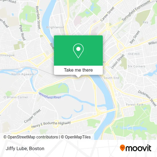 Jiffy Lube map
