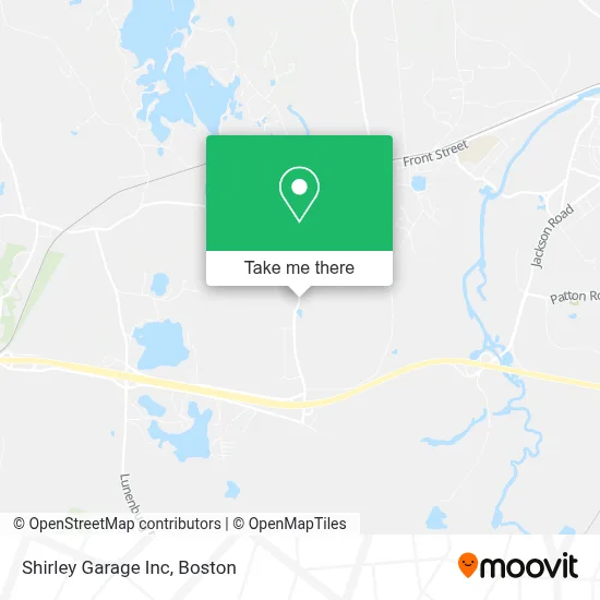 Shirley Garage Inc map
