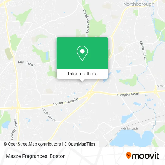 Mazze Fragrances map