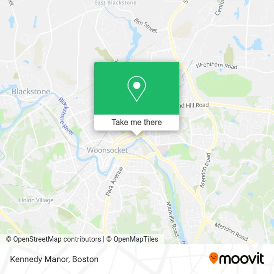 Kennedy Manor map