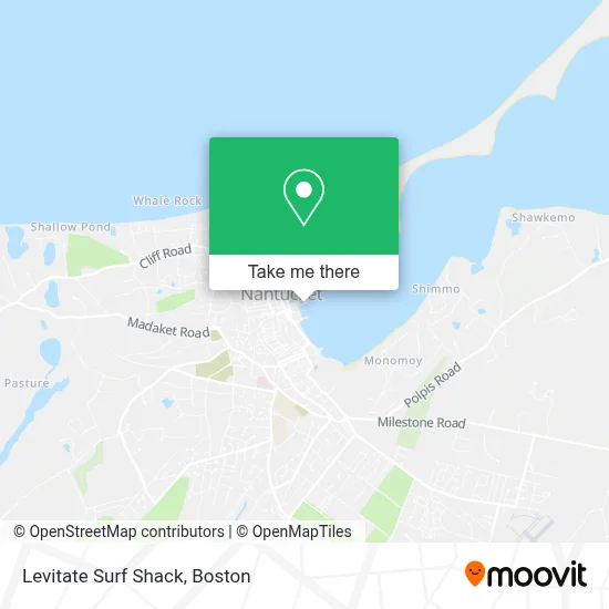 Levitate Surf Shack map