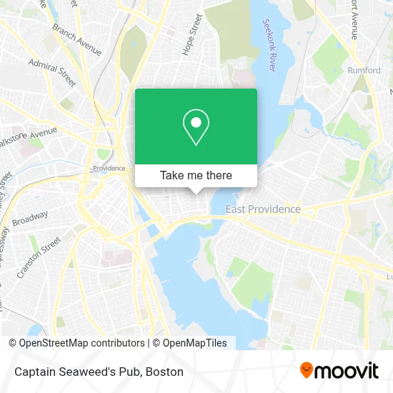 Captain Seaweed's Pub map