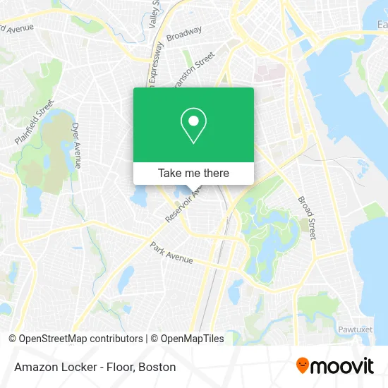 Amazon Locker - Floor map