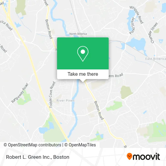Robert L. Green Inc. map