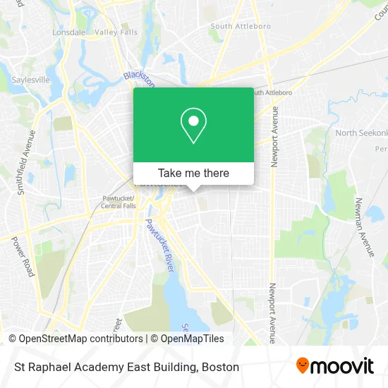 St Raphael Academy East Building map