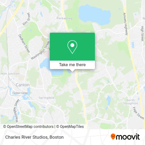 Charles River Studios map