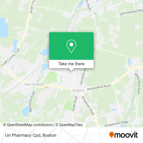 Uri Pharmacy Cpd map