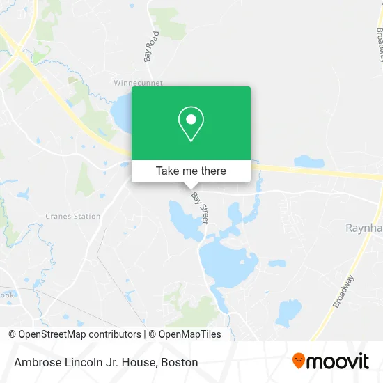 Ambrose Lincoln Jr. House map