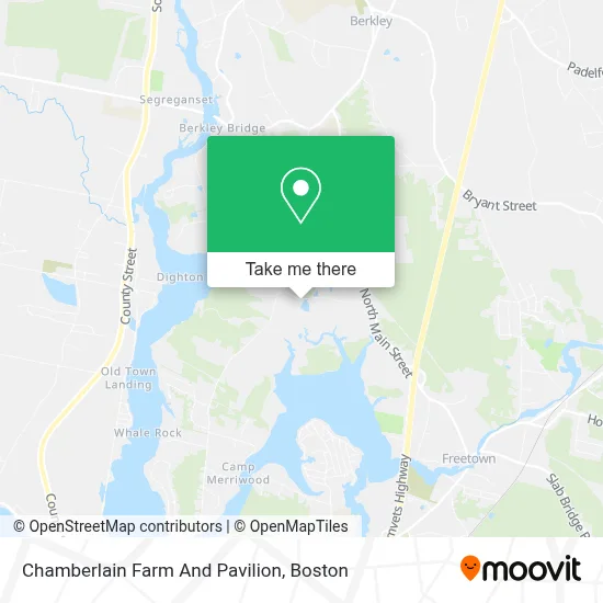 Chamberlain Farm And Pavilion map