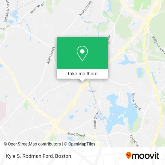 Kyle S. Rodman Ford map
