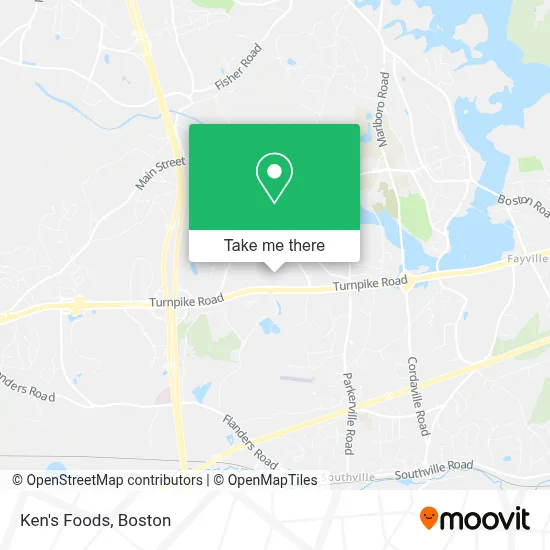 Ken's Foods map