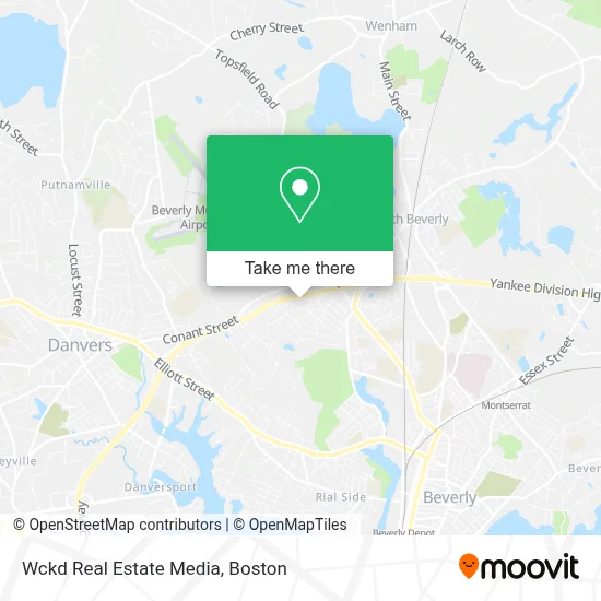 Wckd Real Estate Media map