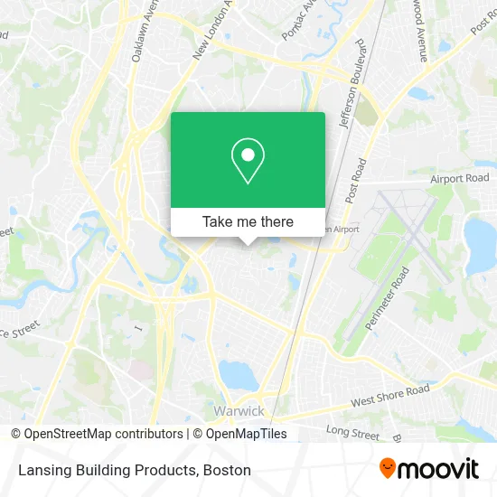 Lansing Building Products map