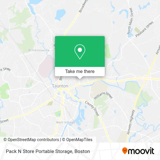 Pack N Store Portable Storage map