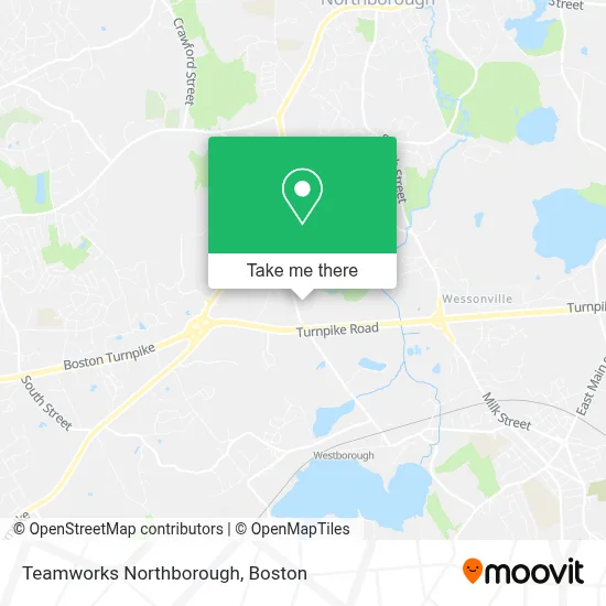 Teamworks Northborough map