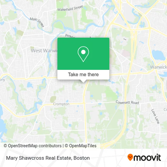 Mary Shawcross Real Estate map