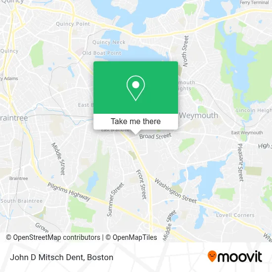 John D Mitsch Dent map