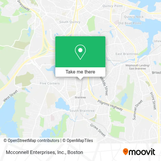 Mcconnell Enterprises, Inc. map