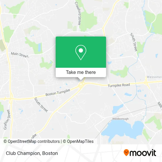 Club Champion map