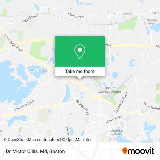 Dr. Victor Cillis, Md map
