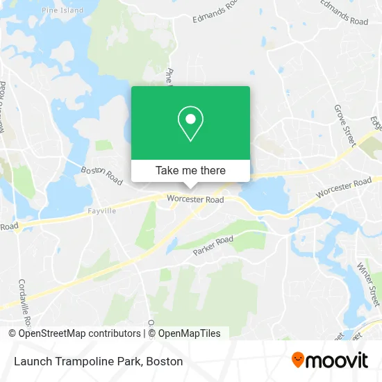 Launch Trampoline Park map
