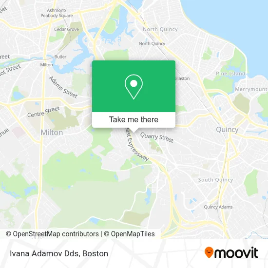 Ivana Adamov Dds map