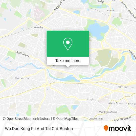 Wu Dao Kung Fu And Tai Chi map