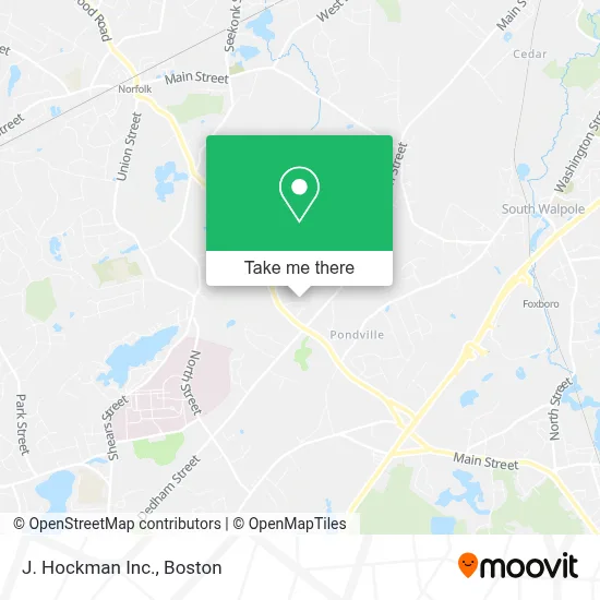 J. Hockman Inc. map