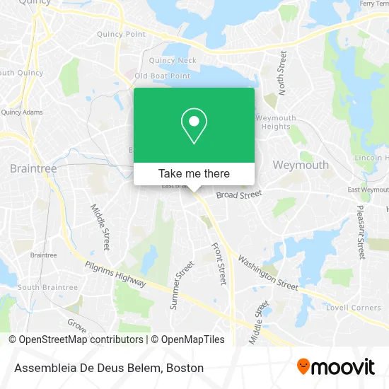 Assembleia De Deus Belem map
