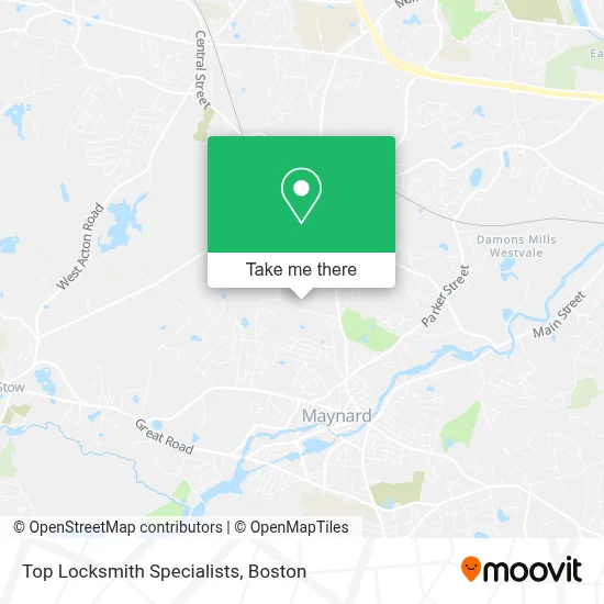 Top Locksmith Specialists map