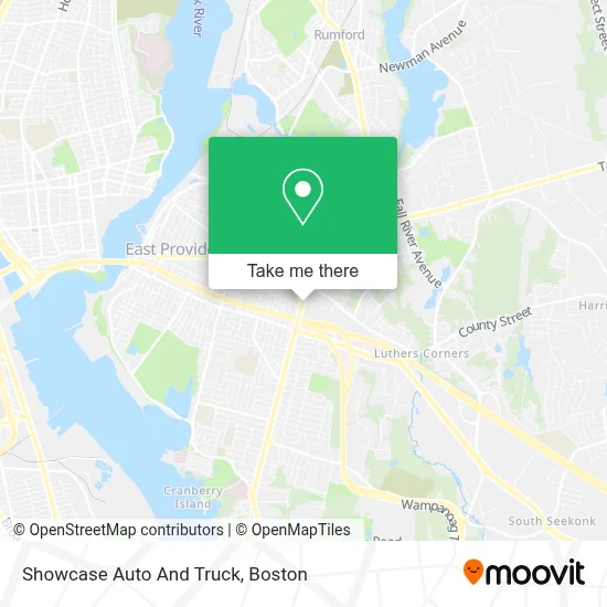 Showcase Auto And Truck map