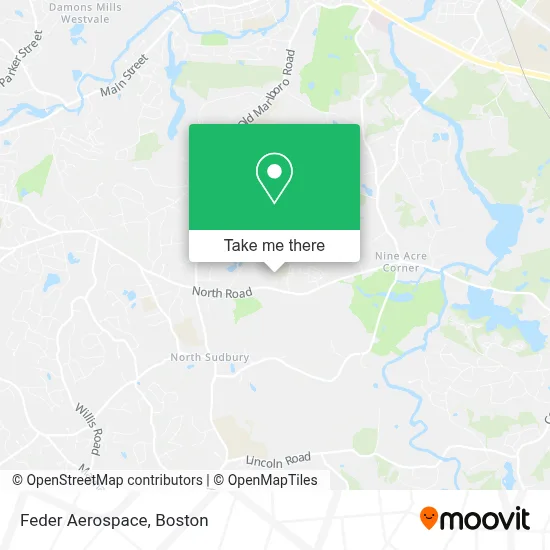 Feder Aerospace map