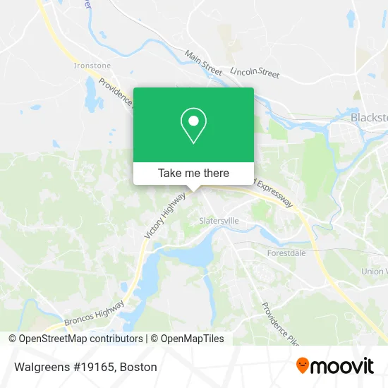 Walgreens #19165 map