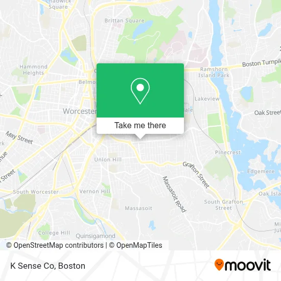 K Sense Co map