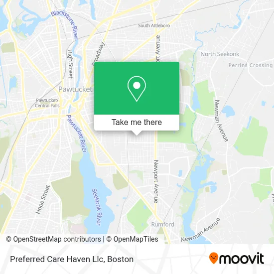 Preferred Care Haven Llc map