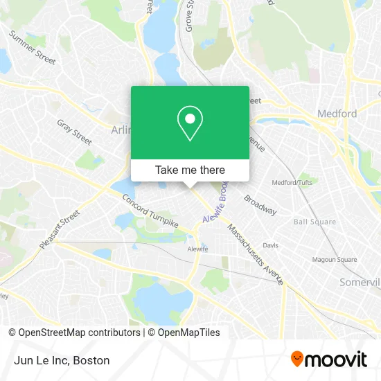 Jun Le Inc map
