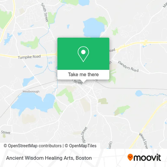 Ancient Wisdom Healing Arts map