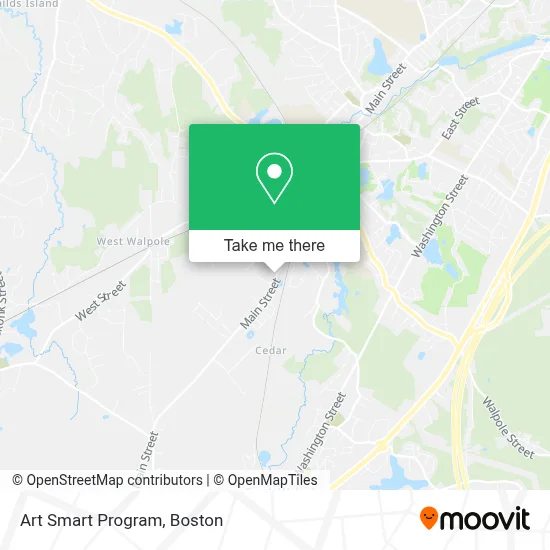 Art Smart Program map